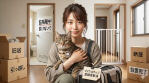 猫の引っ越しでの脱走防止！準備から当日の手順と新居の対策
