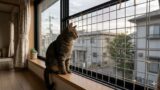猫の脱走防止に効果的な網戸対策！賃貸でも安心の100均グッズ