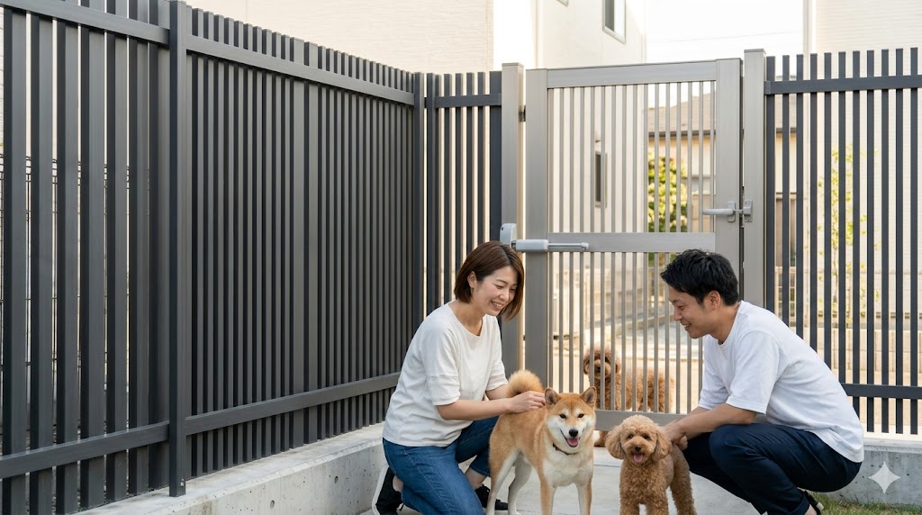 犬の脱走防止！庭や門扉の安全対策と選び方
