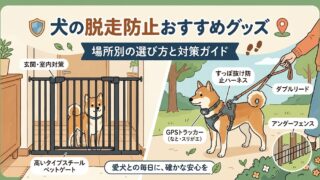 犬の脱走防止グッズ対策ガイド｜シーン別おすすめ対策まとめ